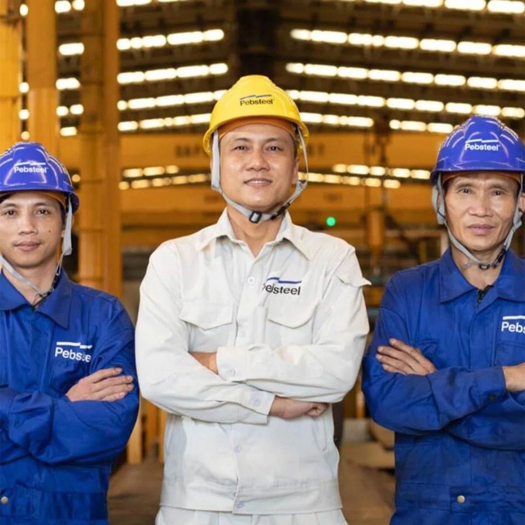 Close-up image of fabric showing texture and durability of custom coveralls suitable for industrial use